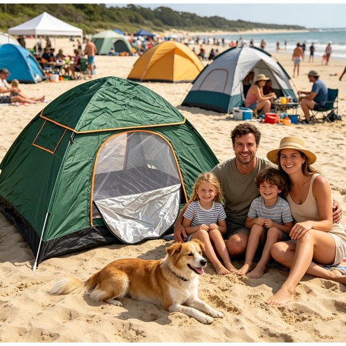 Large pop tent - large, man