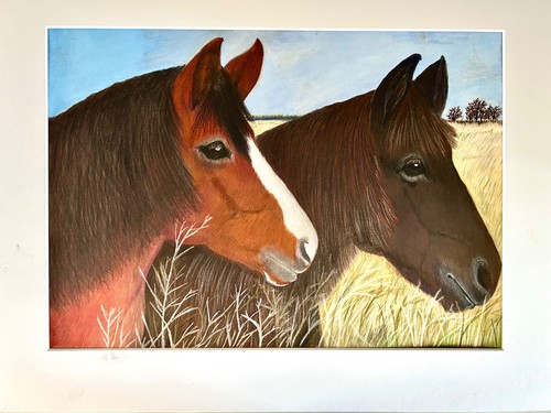 Original artwork signed and - signed,