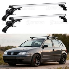 For VW POLO MK3 MK4 MK5 MK6 Top 48" Roof Rack Cross Bars Luggage Cargo Carrier