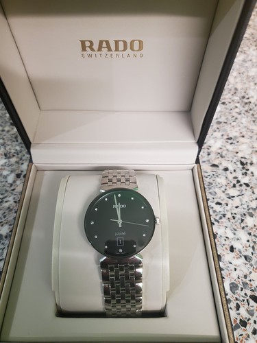 Rado florence 38mm black dial - 38mm,
