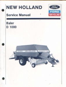 New holland d1000 big - d1000, baler