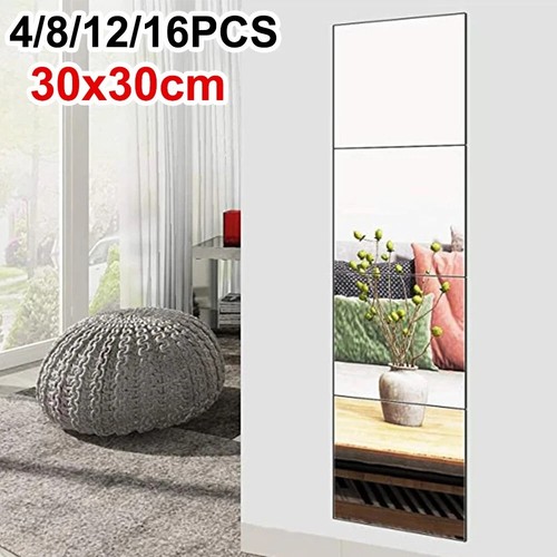 16pcs 30x30cm mirror tiles - 16pcs,