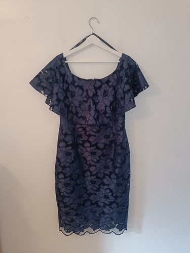 Joseph ribkoff navy blue - navy, lace