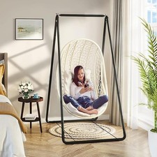 Heavy Duty Steel Hammock Chair Stand Indoor Outdoor Swing Frame Base Only