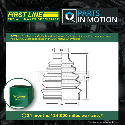 Joint boot fits - cv,