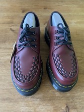 Oxblood Dr Martens Platform