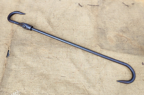 Vintage large iron forged - large,