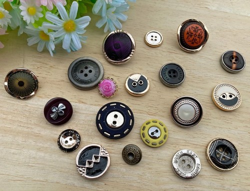 Buttons metal bead - buttons,