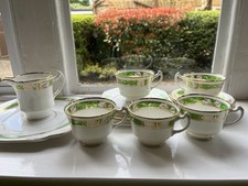 Art Deco Wellington Green and