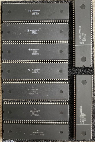 Motorola chip mc68000p8 or - 1x,