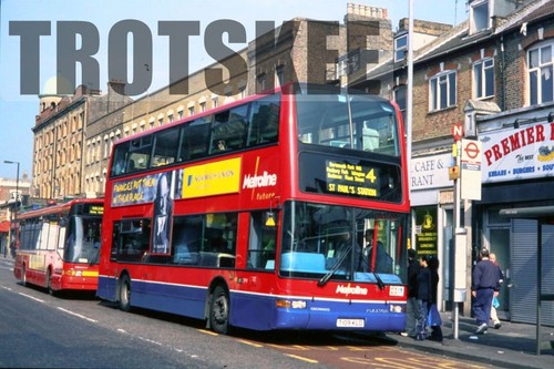 35mm slide metroline london - slide,