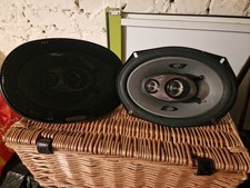 Alpine SPE-6903 Car Stereo Speakers 6x9 (16x14cm) 150W UNTESTED VGC