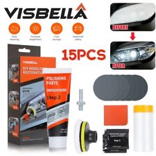 Car Headlight Restoration Kit Head Light Polish Repair Set Headlamp Polishing UK