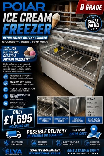 Polar ice cream freezer - ice,
