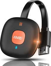 Wireless HDMI Display Adapter, 4K HDR HDMI Screen Mirroring Display Dongle Wifi 