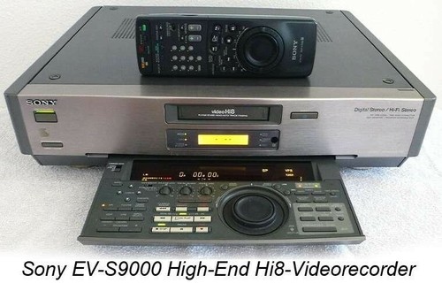 Sony s7000 video8 hi8 - sony, ev-s7000