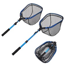 Compact and Lightweight Folding Fishing Net with Floating Water Function