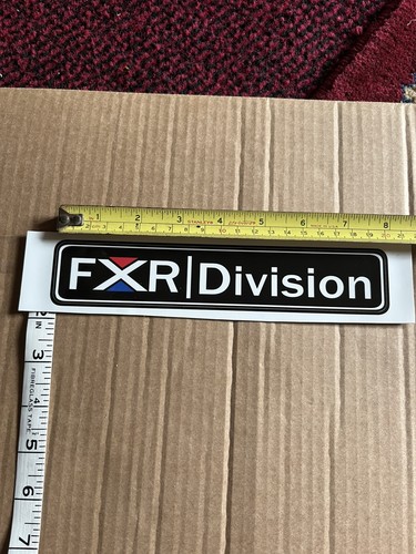 Fxr harley davidson decal - davidson,
