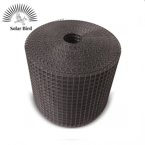 Wire mesh black pvc - black,