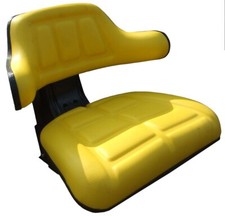 Suspension Tractor Seat Yellow