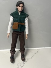 Disney Store Tangled Flynn Rider Doll 12” Action Figure Toy Rapunzel Prince