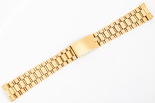 ORIGINAL Vintage Rolex 18k Buckle President Bracelet for 1803! 53 endpieces.