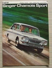 SINGER CHAMOIS SPORT Car Sales