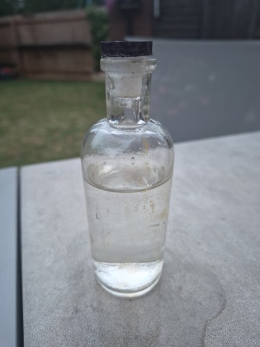 Vintage glass bottle see - glass,