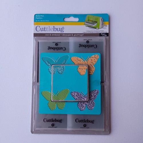 Cuttlebug butterflies set die - butterflies,