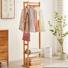 Bamboo Garment Rack Coat Shoe