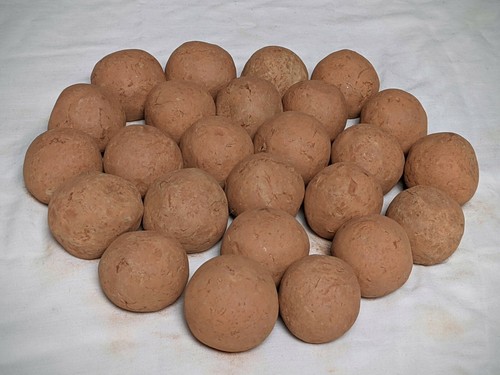 Tandoor clay balls for gas - tandoor,