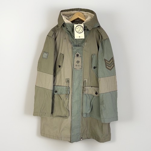 Pretty green parka jacket - pretty,
