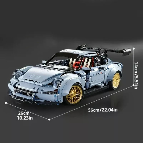 Brick block build technic - 1:10,