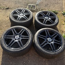 Genuine Mercedes AMG 18 alloy wheels Staggered