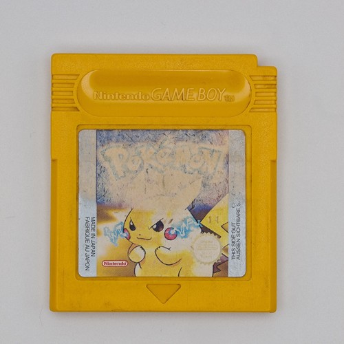 Genuine pokemon yellow - genuine,