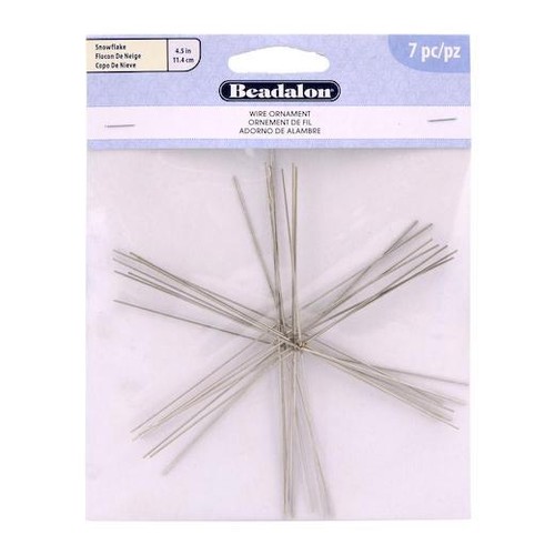 Beadalon wire ornament star - ornament,