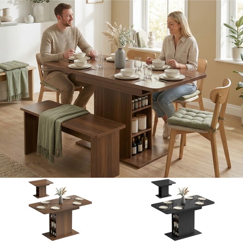 Extendable dining table - extendable,