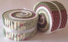 Jelly Rolls 44 inch wide, Fat Quarters,  patchwork Squares Cotton Fabric  (JR21)