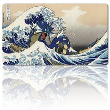 Gyarados - Board Game Pokemon Gyarados Playmat Games Mousepad Play Mat of TCG