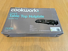 Cookworks 2500W Black Table