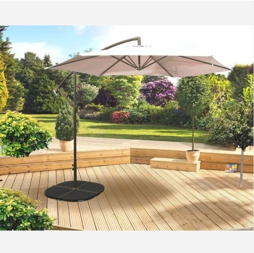 Pagoda over hanging parasol - 3m,