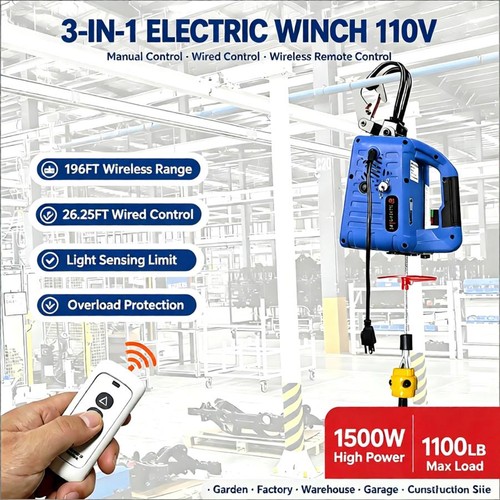 220v electric hoist - 220v,