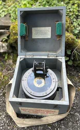 Vintage raf aircraft compass - aircraft,