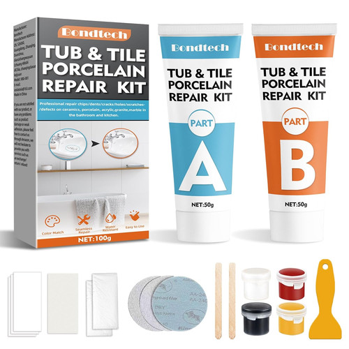 Tile repair kit - tile, shower