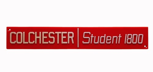 Colchester plastic student - plastic,