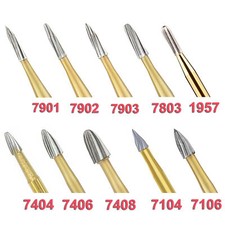 Dental Orthodontic Polishing Trimming Finishing Debonding Carbide Tungsten Bur