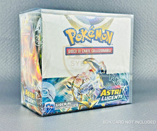 Custodia in Plastica Pokemon Booster Box 36 Protector Case display bustine