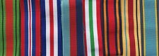 Full Size British Military Medal Ribbons World War 2, 6" lengths  *[MEDRIB]