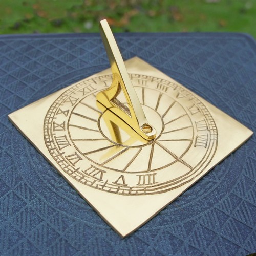 Polished brass rising sun - brass, sun'