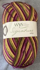 West Yorkshire Spinners Yarn. Wool & Nylon Sock . Fall Colors. Self Striping.